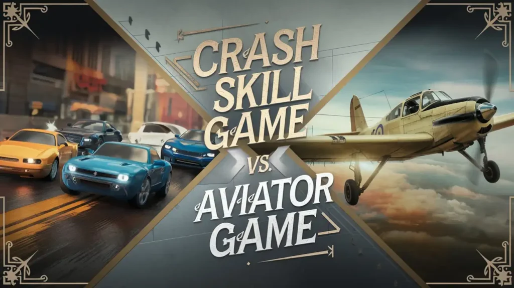 Crash Skill Game vs Aviator Game

